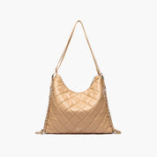 Dream Quilted Dual Shoulder & Backpack Handbag