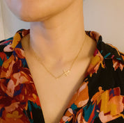 Kayla Cross Necklace